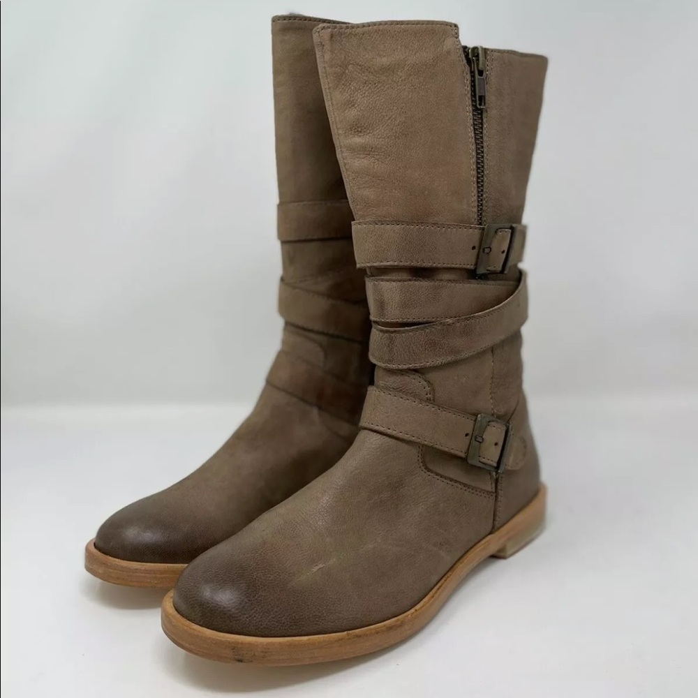Chocolat Blu Women’s Strapped Rustic Boots (Floor Model)